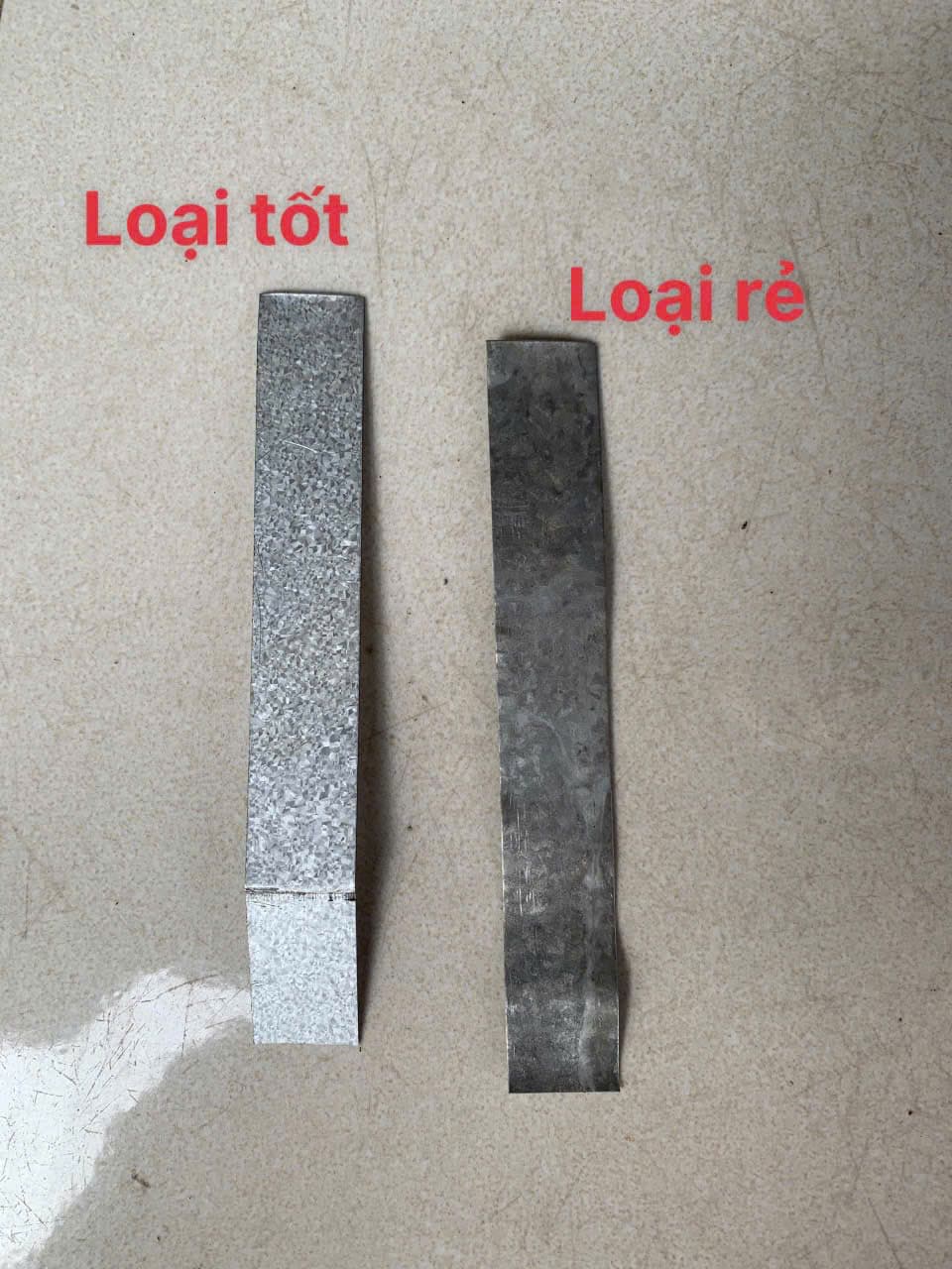Phân biệt chất lượng bề mặt dây đai thép sơn